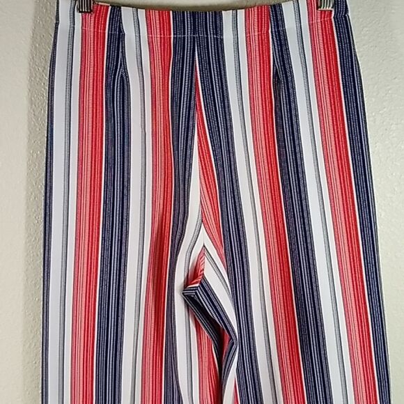 Vintage Haymater Made In USA Striped Women's Pants Dress Size 12 - Picture 13 of 16